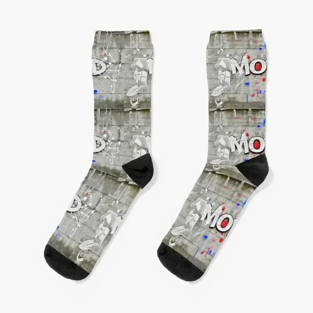 

MOD Socks New year's retro designer brand happy Luxury Woman Socks Men's