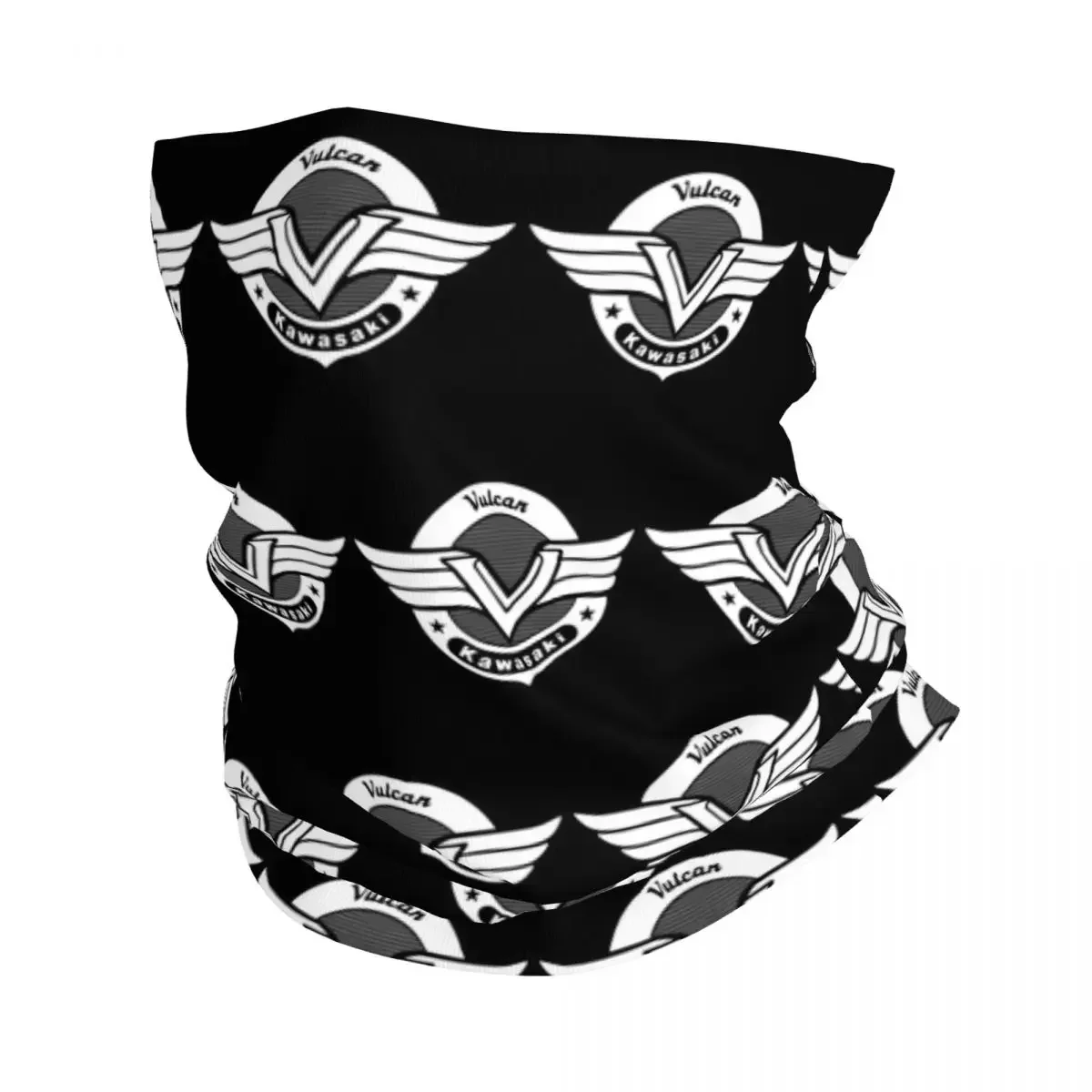 Vulcan Motorcycle VN Logo Bandana Neck Gaiter Kawasaki-Vulcan Accessories Mask Scarf Headband Riding for Men Women Adult