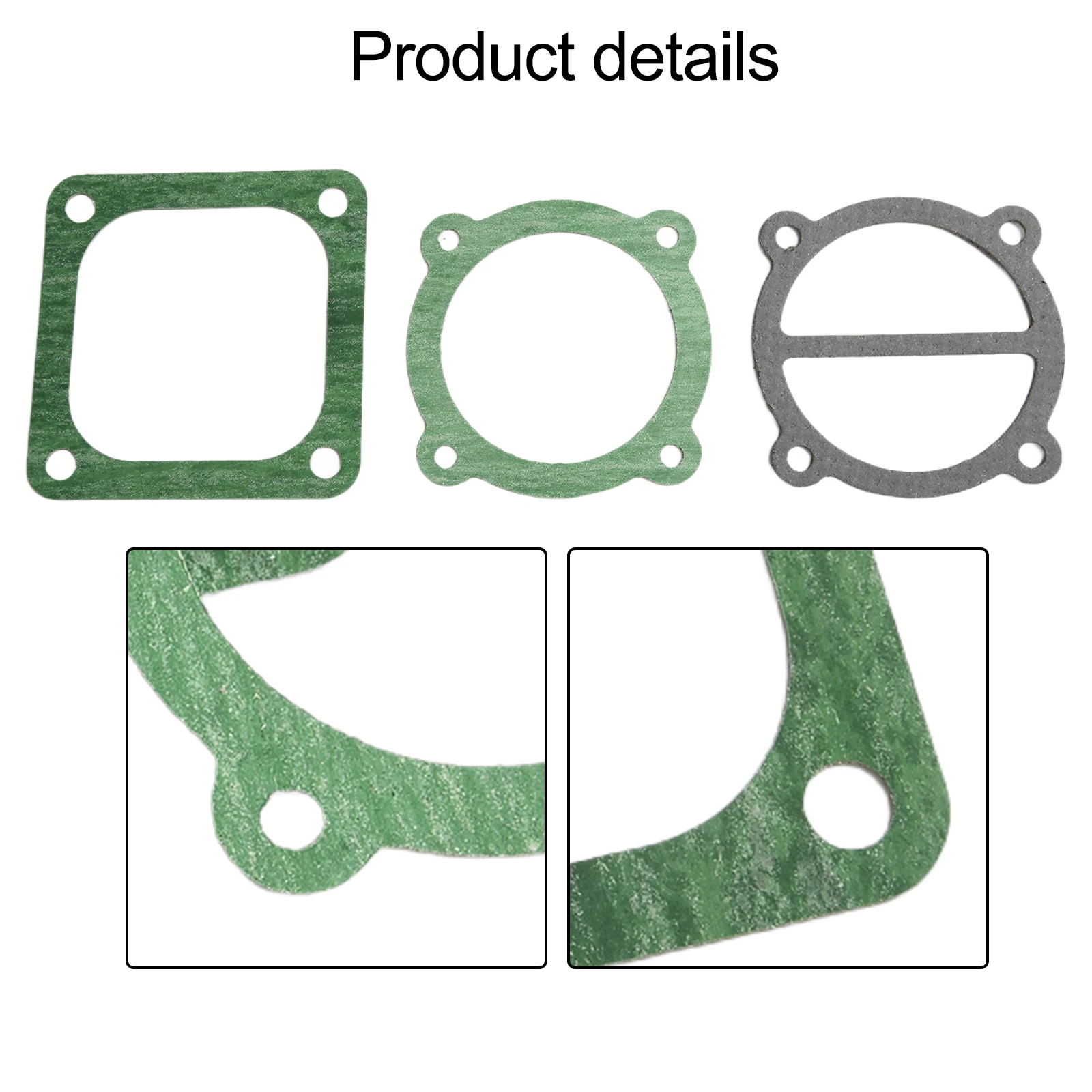 Newest Valve Plate Gaskets Washers Air Compressor Pads Air Tools 2Set 65type 6Pcs Air Compressor Cylinder Head Base