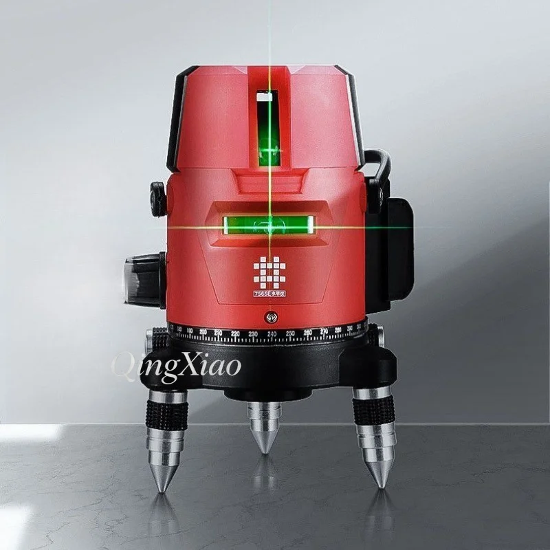 Green Light Level 2 Line 3 Line 5 Line High Precision Thin Beam Infrared Self Leveling Measuring Equipment