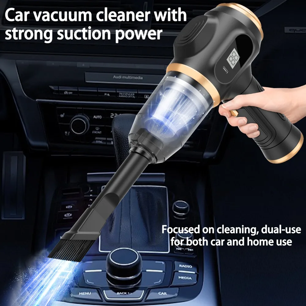 

car vacuum cleaner portable multi-functional wireless dust blower household vehicle large suction vacuum cleaner Vacuum cleaner