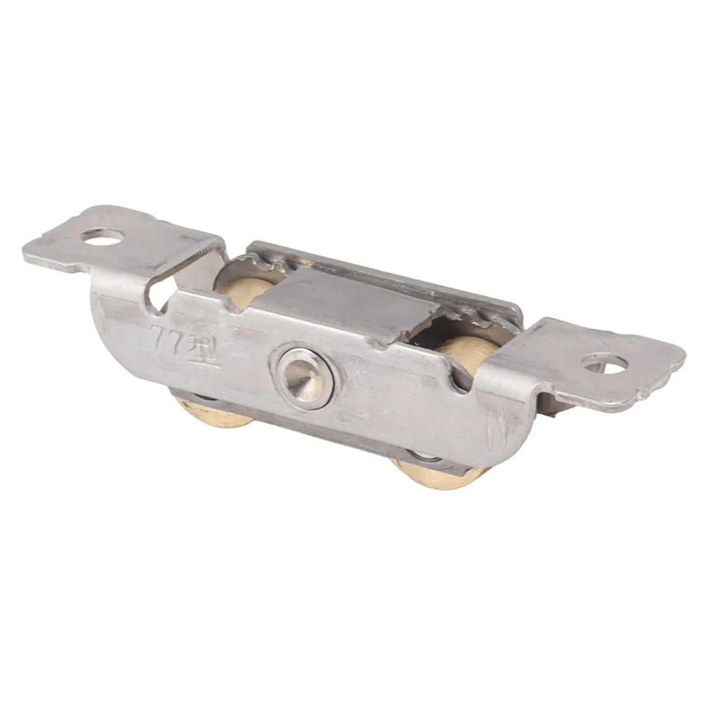 

4 шт. оконные ролики из нержавеющей стали, медные шариковые колеса, сверхмощный раздвижной ролик в сборе с винтами