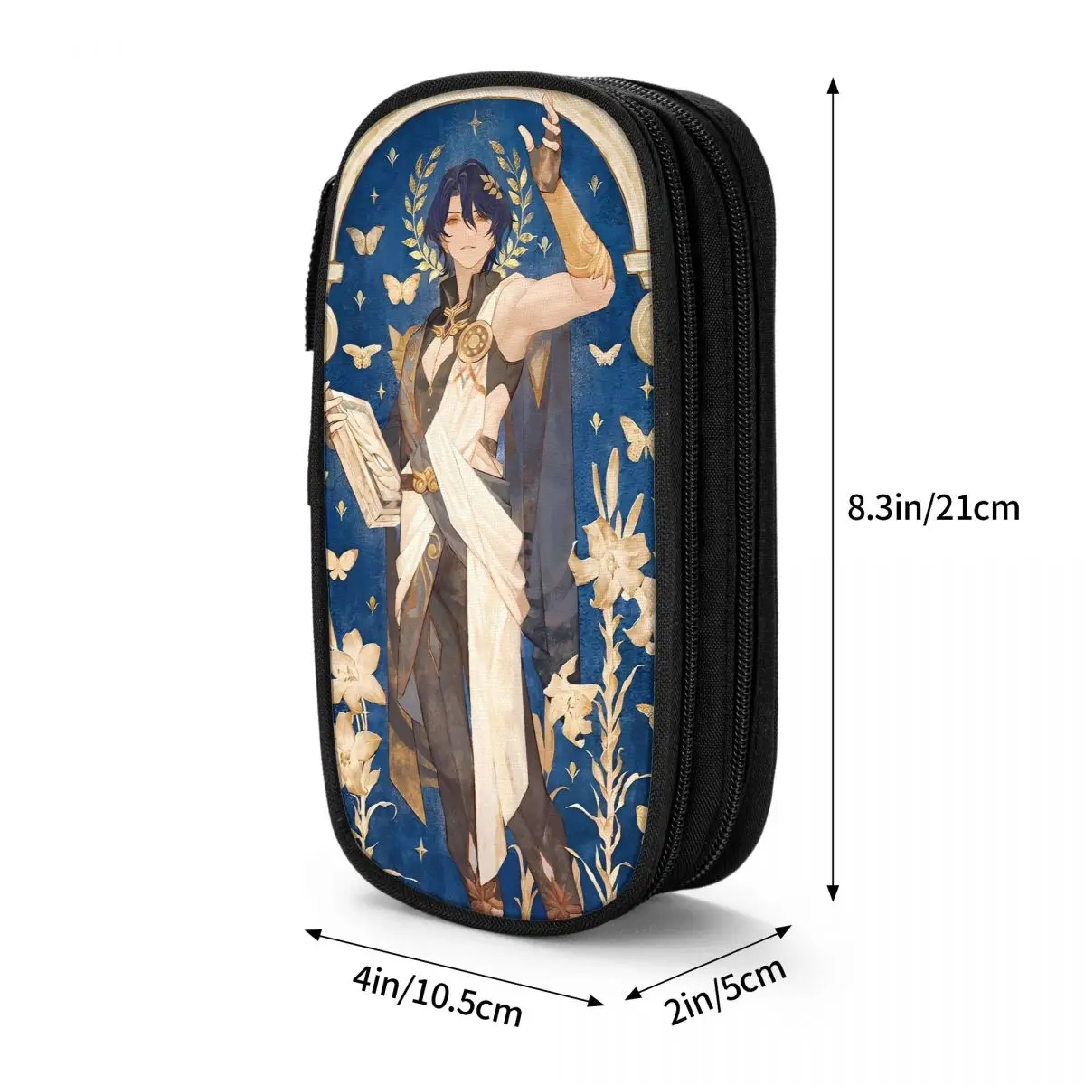 Game Stars Rails Etui Honkai Canvas Pennenbakje Jongen Meisje Mooie Grote School Etuis Briefpapier Organizer