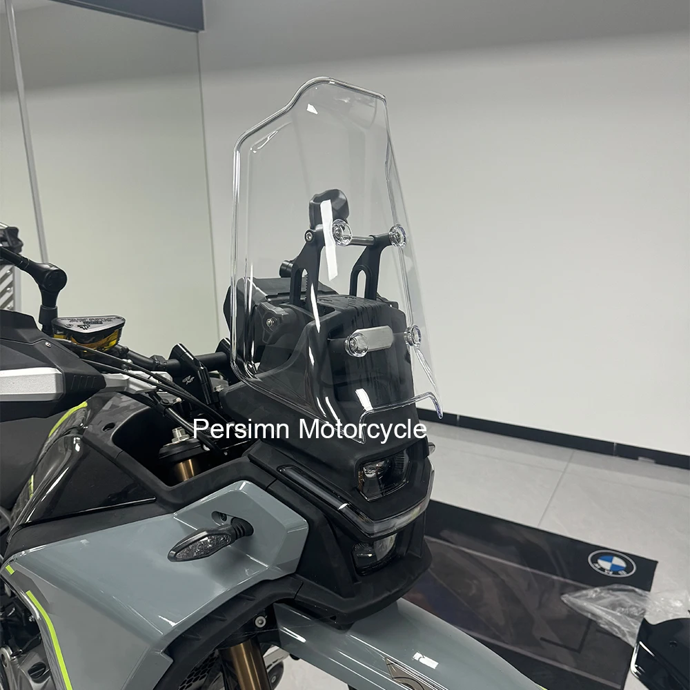 New For CFMOTO 450MT 450 MT Motorcycle Accessories Touring Windshield Sport Windscreen Wind Deflector Fairing Three Color PC Kit
