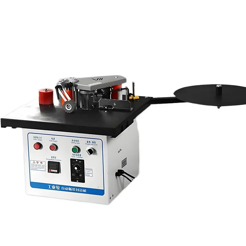 

Portable PVC Edge Banding Machine Mini Handheld Automatic Woodworking for Curved Straight MDF Board