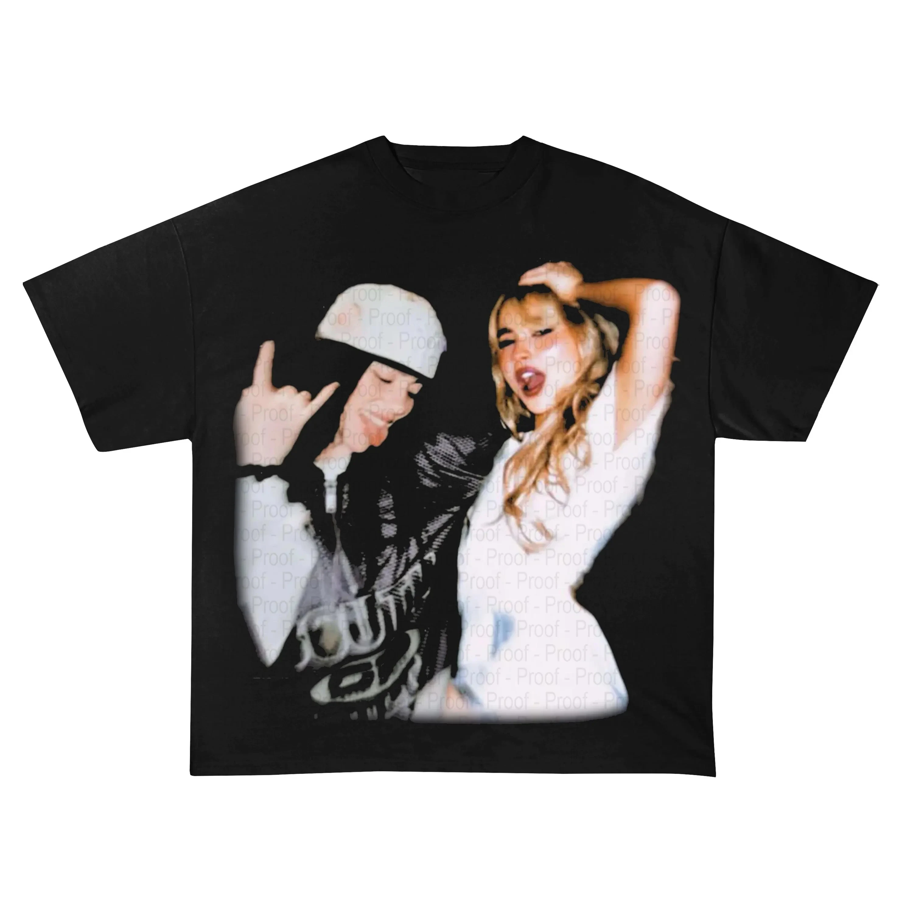 New 2026 Single Billie Eilish WILDFOWER Song Printed Cotton T-shirt Summer Men's and Women's Clothing Fashion Casual T-shirt.