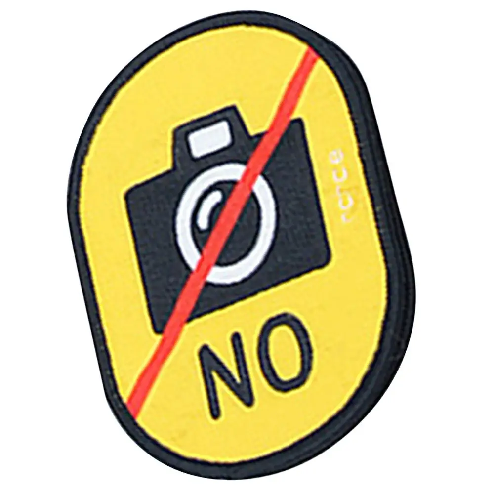 

Pet Warning Social Sign No Photographing Identification Label Leash Tape High Visibility Removable Warning Decal for Pets