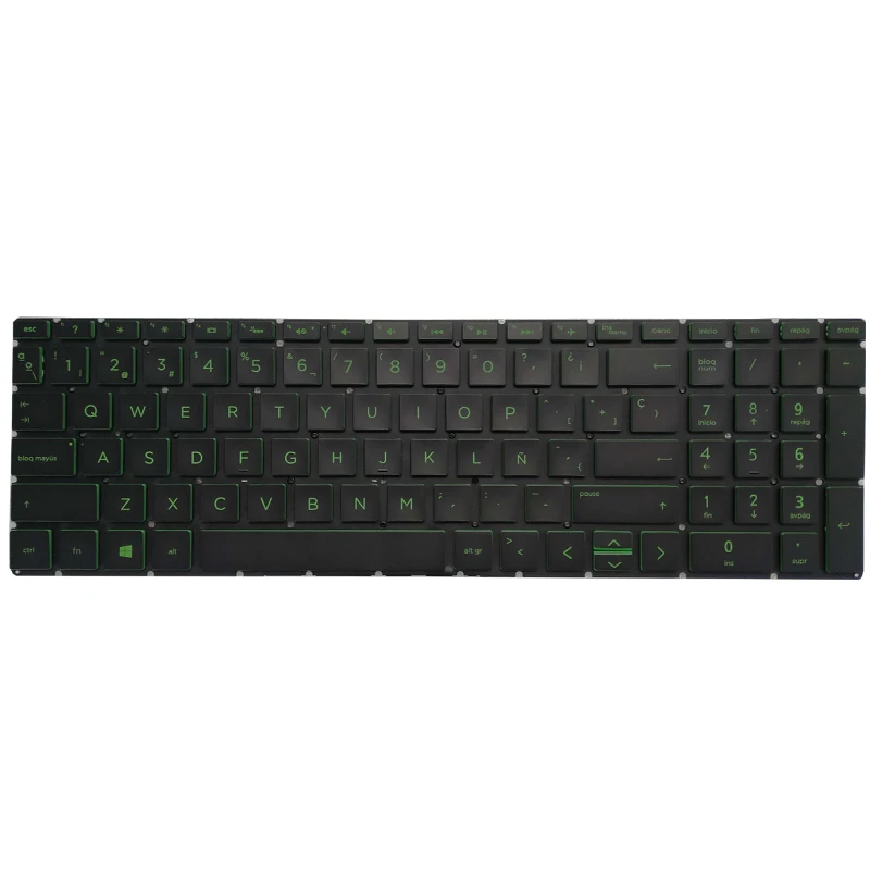 New Spanish Keyboard For HP Pavilion GAMING 15-CX TPN-C133 15-DK 15T-DK TPN-C141 15-EC TPN-Q229 17-CD TPN-C142 16-A Backlight