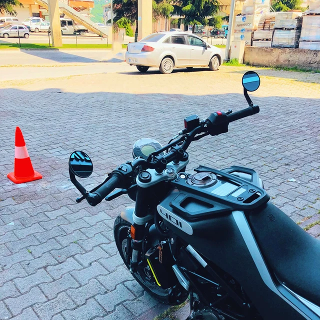 ハスクバーナ バーエンドミラー 最終値下げ （Husqvarna