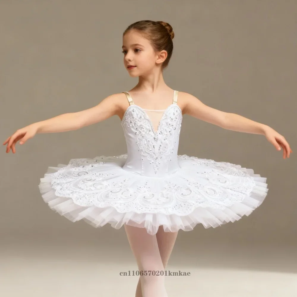 Ballet Tutu for Adults and Children, Ballerina Dress for Kids, Toddler Girl Clothes, Swan Stage Wear, Halloween Costumes New
