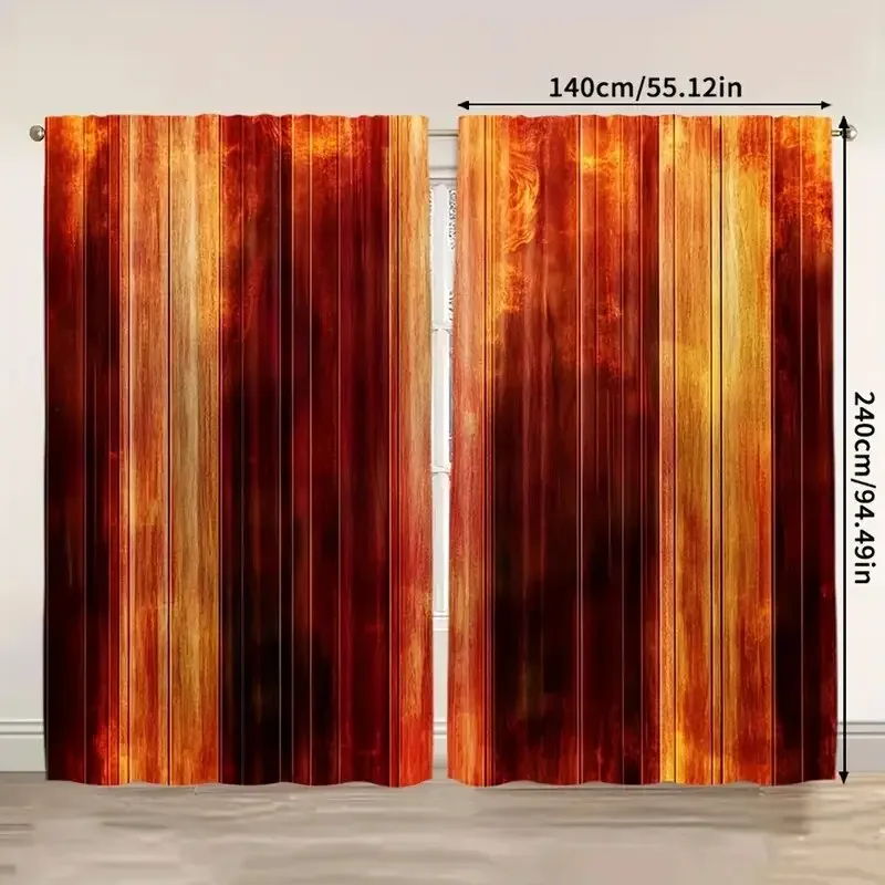 ستائر مطبوعة بنمط برتقالي حديث، ستائر كيس عمود 42*84، غرفة النوم وغرفة المعيشة، ديكور المنزل، ديكور الغرفة #5