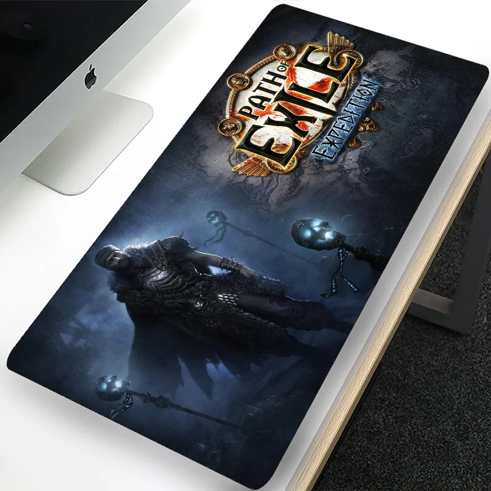 Path of Exile Large Gaming Mouse Pad Computer Mousepad PC Gamer Laptop Mouse Mat Office Mausepad Silicone Keyboard Mat Desk Pad