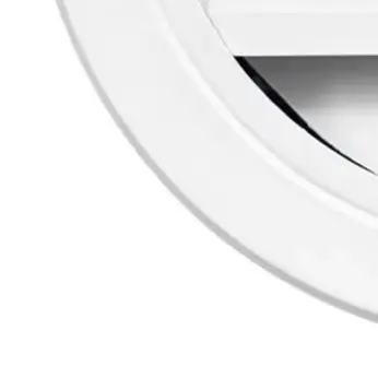 Aluminum Alloy Round Rainproof Louver Vent 45 Degree Angled For Blades For Steel Villa Attic Wall For Exhaust Fan Ventilator