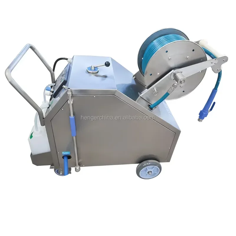 Electric High Pressure Spray Washer Foam Cleaning Station for Food Factory