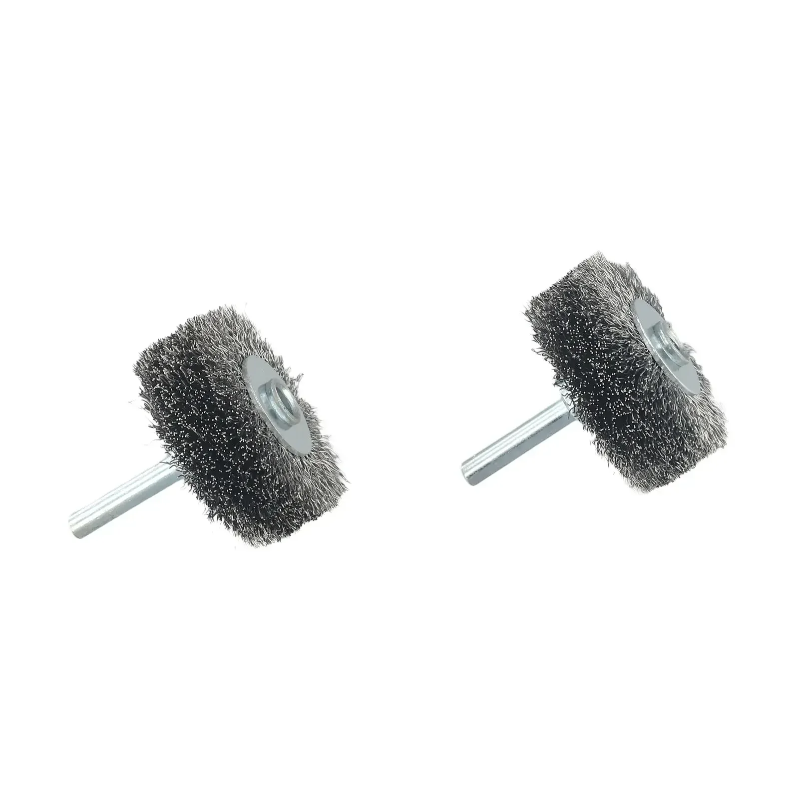 Improved Wire Brushing Efficiency With 2 Stainless Steel Wire Wheel Brush For Die Grinder Drill Rotary Tool 14 Shank