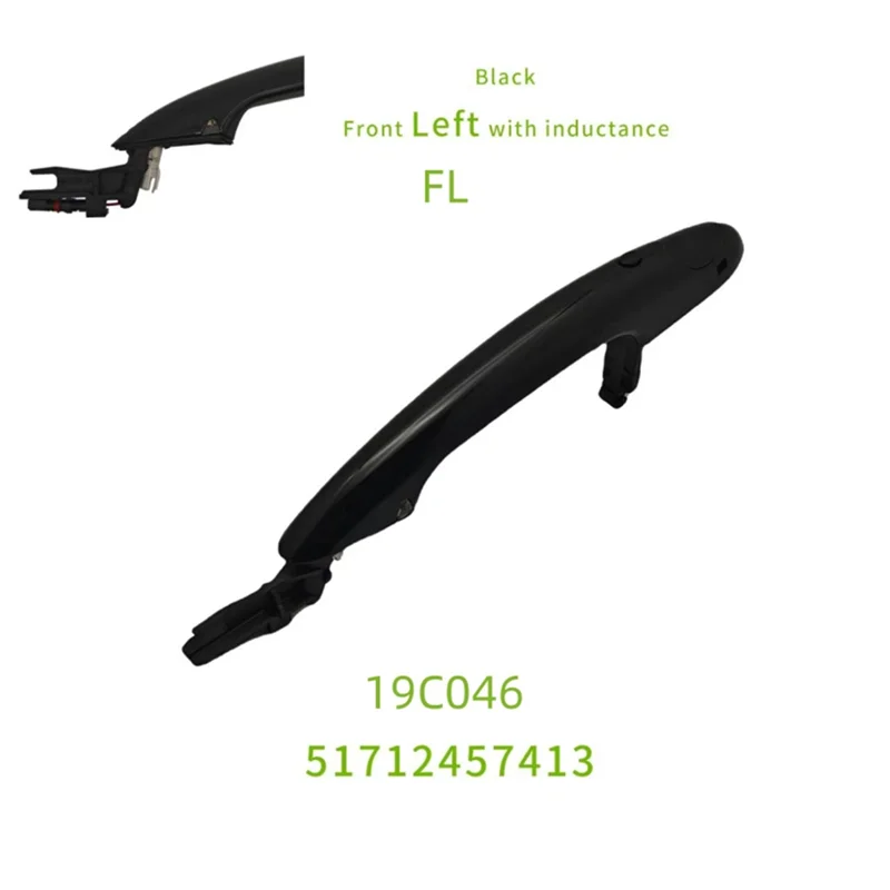 

Left Front Exterior Door Handle Inductive For BMW MINI F54 F55 F56 F57 14-24 Comfort Access 51217434537 457413 B-T47C