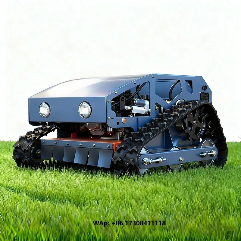 China High Quality Smart Remote Control Lawn Mower Robot for Garden Grass Cutter Remoter Lawn Mower Machine