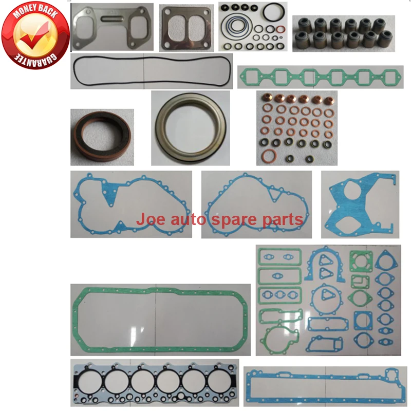 6BG1 6BG1T Engine Full gasket set kit for SUMITOMO Excavator S200A3 SH200A3 SH200-3 Hitachi L210 L240 CX210 CX240 Earth Moving