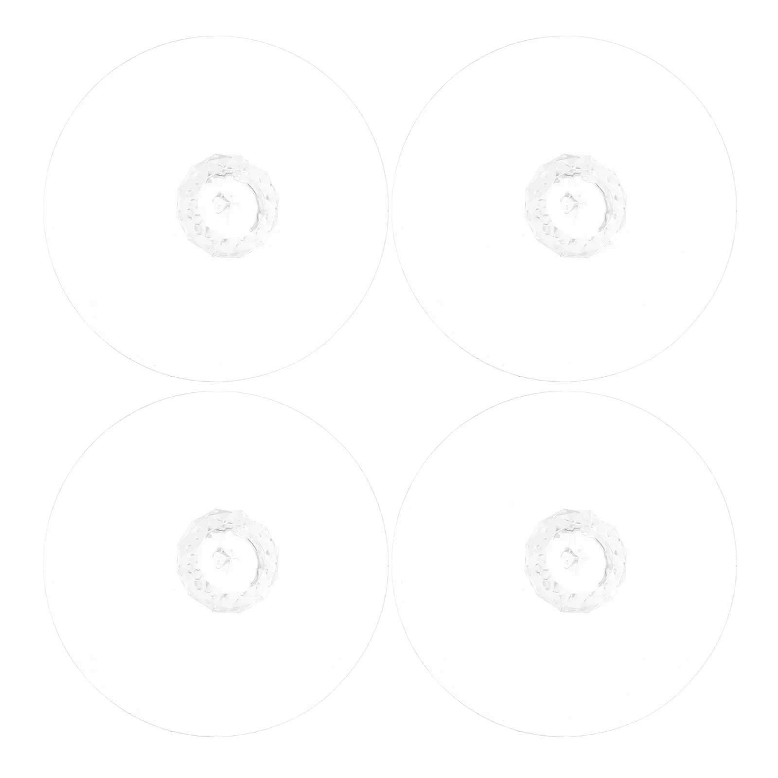 

4Pcs Invisible Cabinet Door Handles Self Adhesive Peel Stick Push Pull Door Pulls for Kitchen Drawer Wardrobe Window