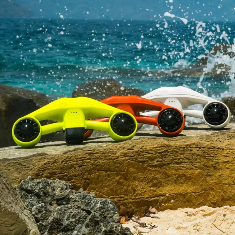 Factory Custom 500W Dual Power Water Scooter Diving Booster ABS Material for 35m Diving Underwater Diving Scooter