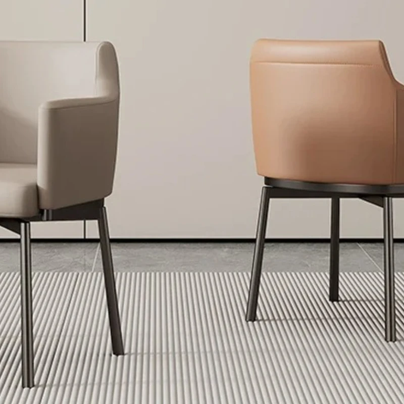 

Comfortable Simple Dining Chair Apartment Ergonomic Single Kitchen Bar Stools Chairs Low Sillas Para Comedor Home Furniture