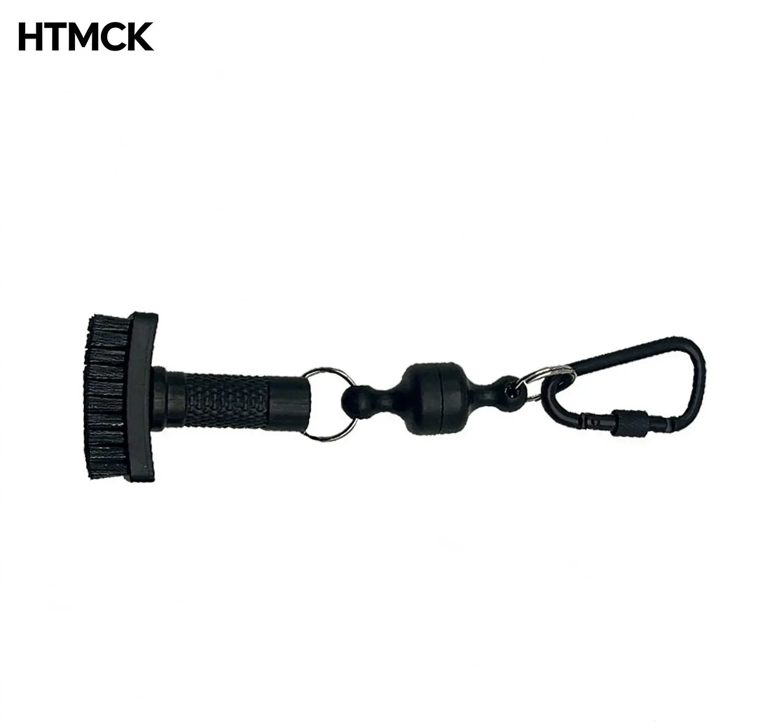 HTMCK Mini Golf Club Cleaning Brush, Removable Magnet, Heavy-duty Nylon Bristles, Golf Tool Component & Spare Accessory Part