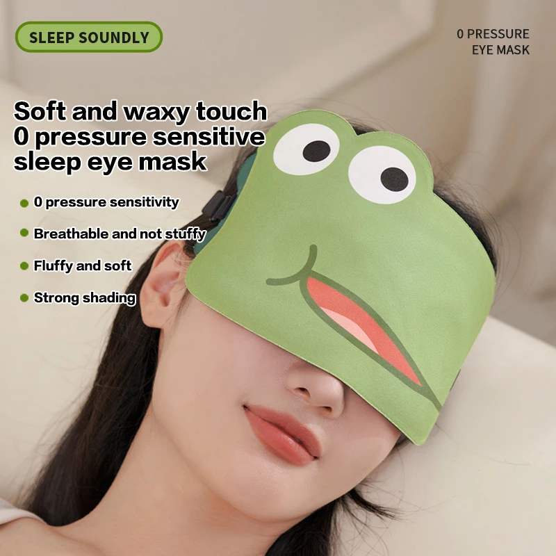 

3D Memory Foam Sleep Mask Soft Eye Patches Comfort Three Dimensional Design Face Sleeping Mask Eye Shade Breathable Women Men