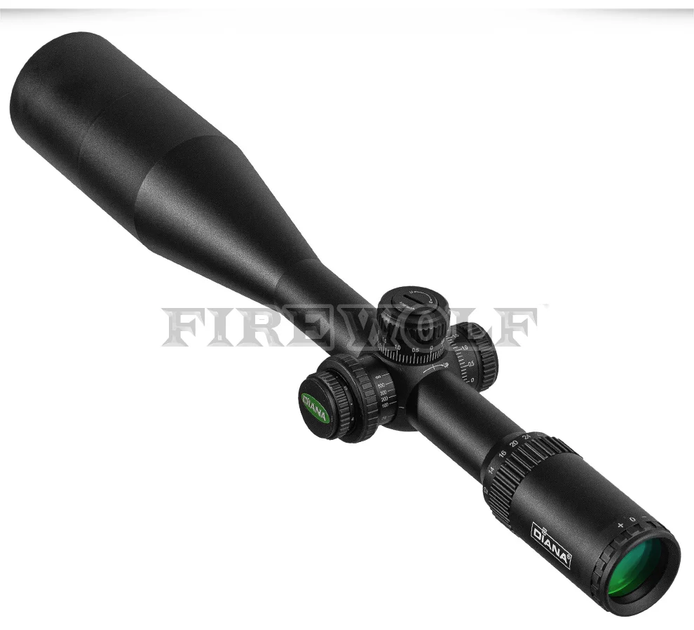 First focal plane DIANA10-40X56FFP wide-angle thin-walled locking red and green light outdoor telescope view 4