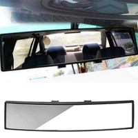 Universal Anti glare Wide Angle Convex Rearview Mirror Car Interior Rear View Baby Child Seat Watch Blue Sun Visor Goggle Safety