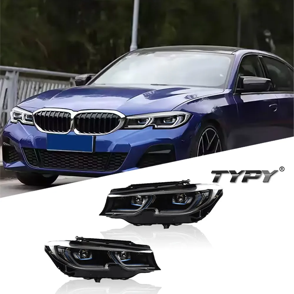 

TYPY Auto HeadLamp Accessories For BMW 3 Series G20 G28 2019-2022 Upgrade to NEW Dynamic Turn Signal Lamp Car Head Lamp Assembly