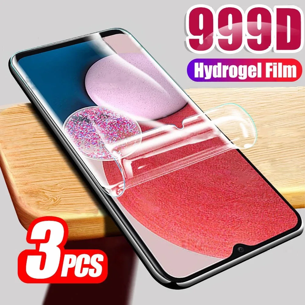 3PCS For Blackview A53 A95 A55 A52 A100 A80s A80 A70 A60 Pro Plus Hydrogel Film Blackview Oscal C30 C80 C60 S60 S80 Screen Film