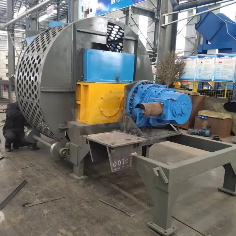 Customized Double Shaft Scrap Metal shredder machine Scrap Metal  Drum Paint Bucket Car Body Vehicle Shell Double Shaft Shredder