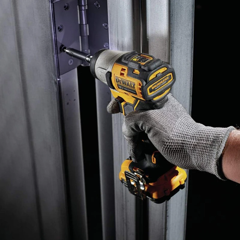 Imagem -06 - Dewalt-xtreme Impacto Screwdriver Grupo Broca Compacta Combinação Driver xr sem Escova Dcf801 12v 2.0ah 160nm 4