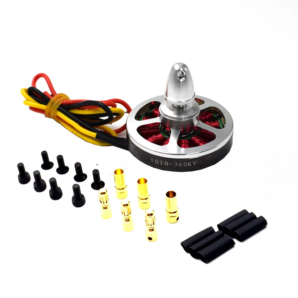 High-quality 5010 360KV/750KV High Torque Brushless Motors For DIY 550mm 680mm 850mm MultiCopter QuadCopter Multi-axis aircraft