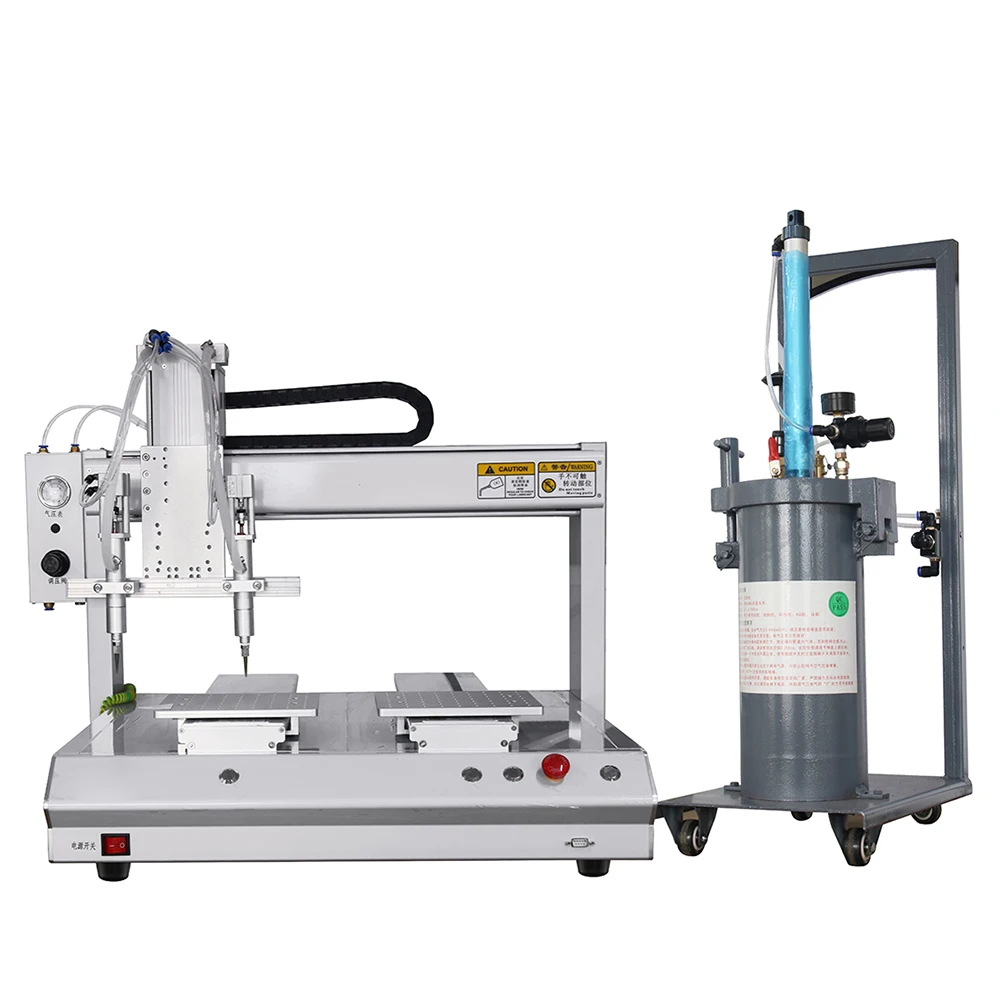 Immagine 4: Macchina Dispensatrice Automatica di Silicone ad Alta Pressione da 2600ml, Dispensatore di Colla da Tavolo a 3 Assi