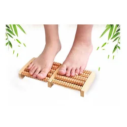 5 Raw Wooden Foot Massage Roller Relax Rest Relief Massager Spa Massager Anti Cellulite Pain Relief Foot Health Care Tools