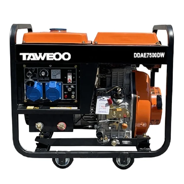 Portable Diesel Welding Generator DDAE6500W, 5kw Welder Diesel Generator