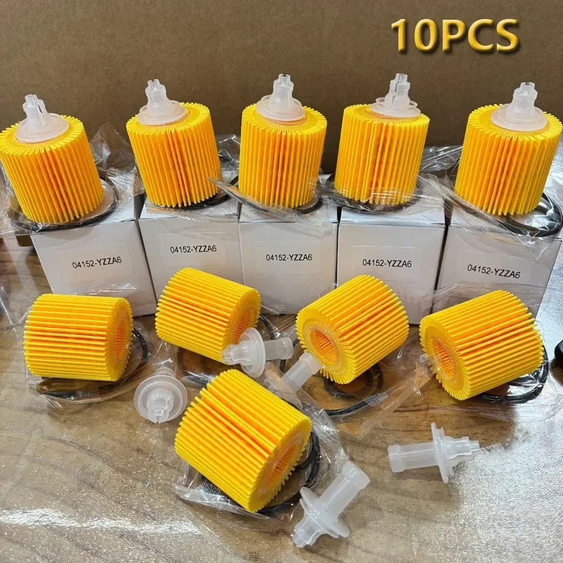 10 قطعة فلتر زيت لتويوتا كورولا بريوس ماتريكس سليل IM XD لكزس 04152-YZZA6 #1