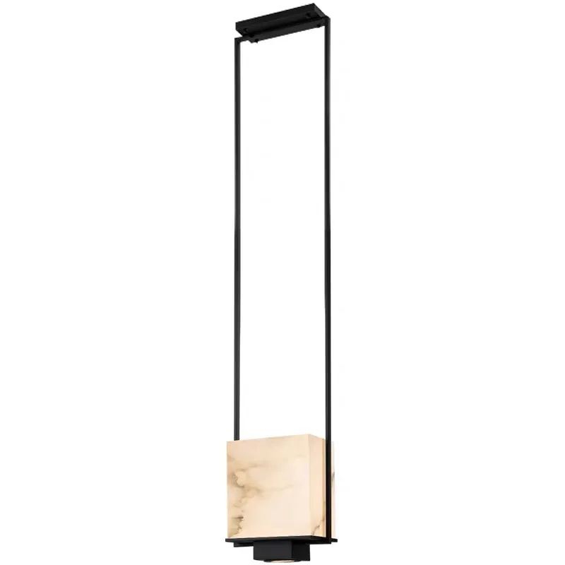 

New Chinese modern simple light luxury marble pendant lamp entrance hall corridor bedside corridor decoration staircase light