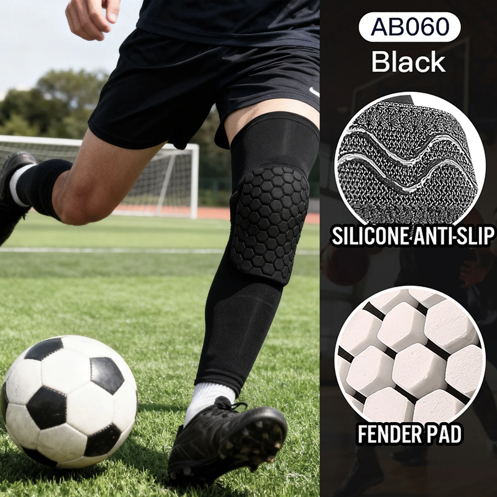 Kyncilor Knee Pads for Joints Sleeve Basketball Brace Elastic Kneepad Protective Gear Patella Foam Support Volleyball Support