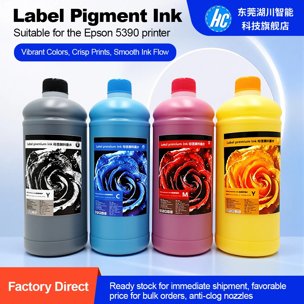 1000ml WF-C5890 WF-C5390 Refill Pigment Ink For Epson WorkForce Pro C5390 C5890 color Printer T11C1 T11D T11C T11G T11D ink Bag