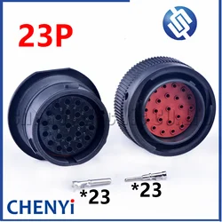 23 Pin connector male or female auto waterproof plug HDP26-24-23PE HDP24-24-23SE With Pins For Deutsch HDP series