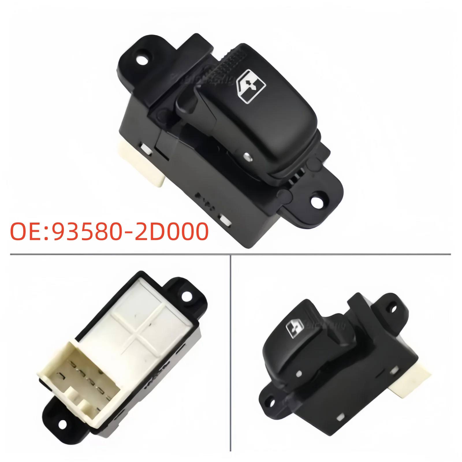 PinXin Front Right/Rear Right/Rear Left Side Window Control Switch Button 93580-2D000 935802D000 For Hyundai Elantra 2004-2012