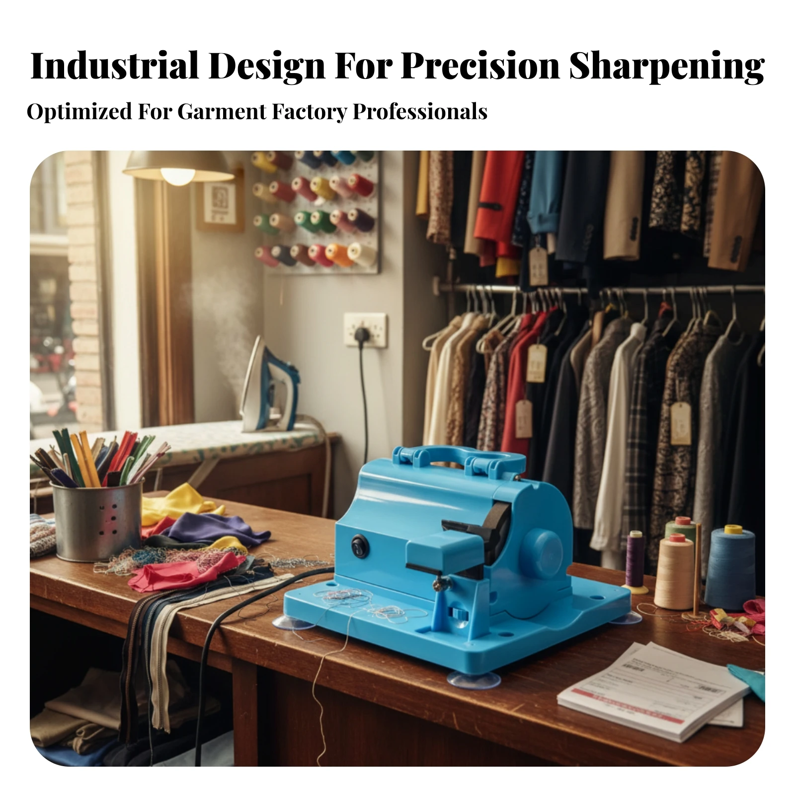 Electric Scissors Sharpening Tool Carry Handle Multifunction Sharpening Tool Power Tool European Plug