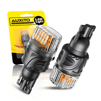AUXITO 2PCS T15 W16W LED Canbus No Error Bulbs Yellow Amber  White Backup Reverse Light 921 912 LED Bulb Car Reversing Lamp 12V