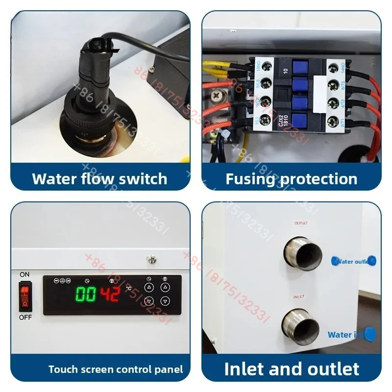 Suitable for Kaoshi swimming pool automatic constant temperature heater household bubble pool breeding fish pool bath