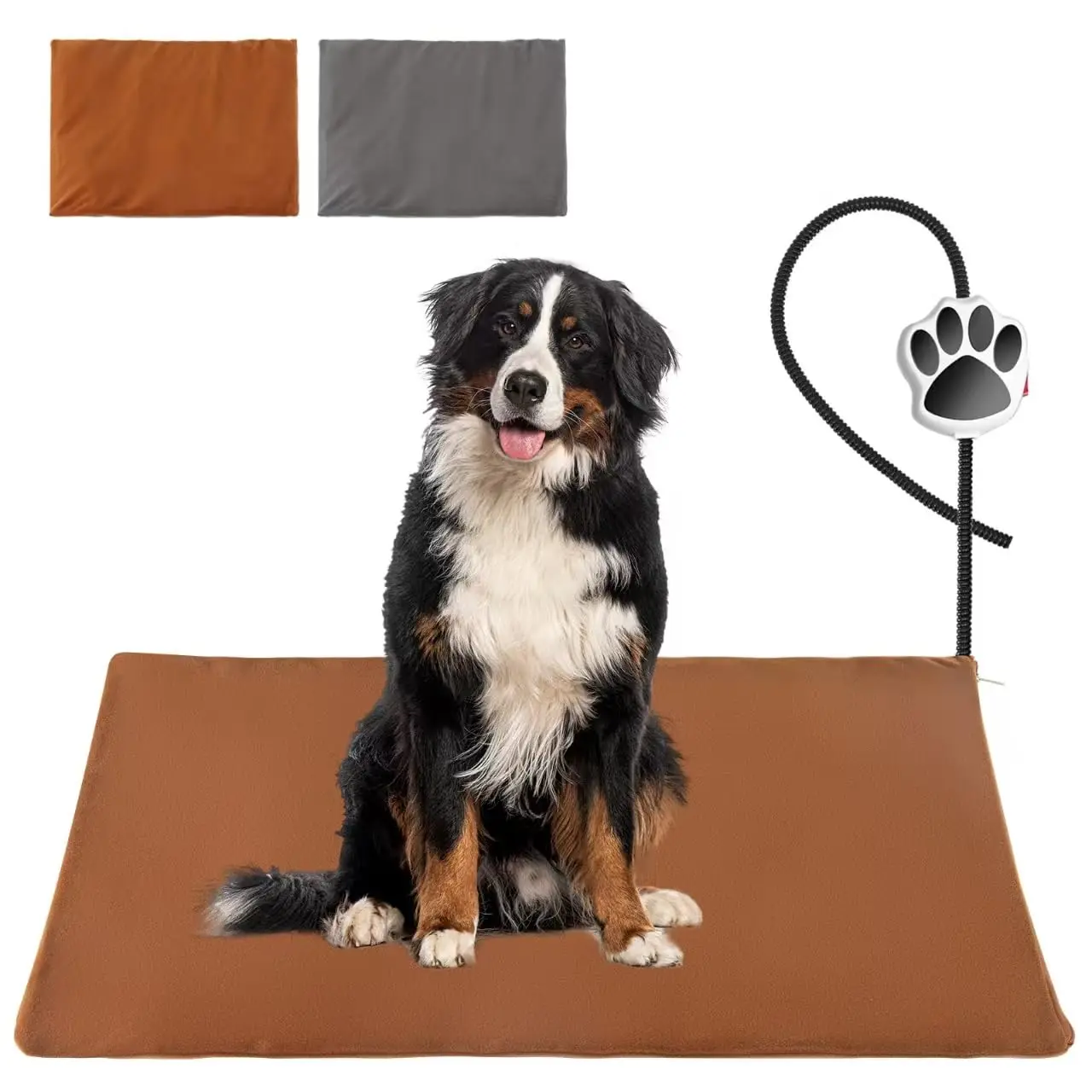 

Electric Pet Heating Pad with Chew Resistant Cord and 2PCS Machine Washable Cover,Indoor Heated Cat Bed Warmer,for Dogs Cats Bed