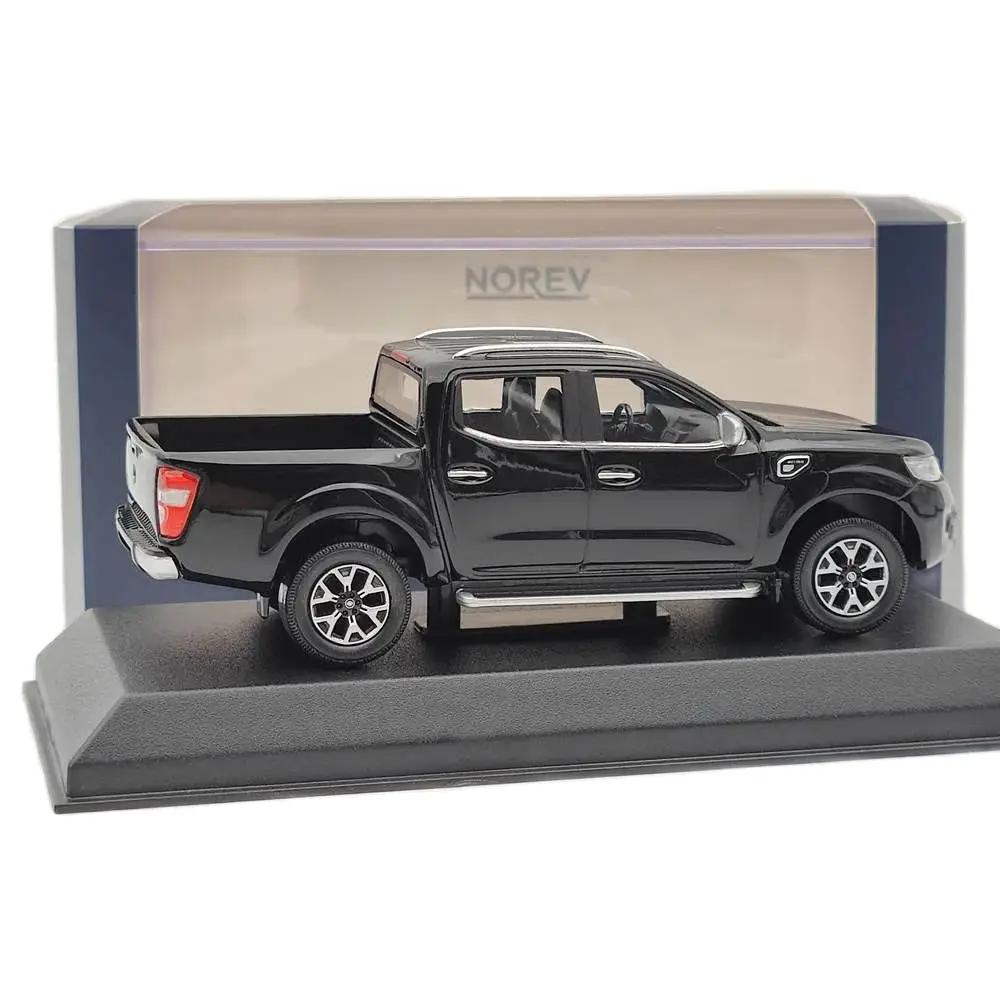 Norev Alaskan Pick-Up 1/43, modelos de coches fundidos a presión, colección de regalos de Navidad, color negro, 2017