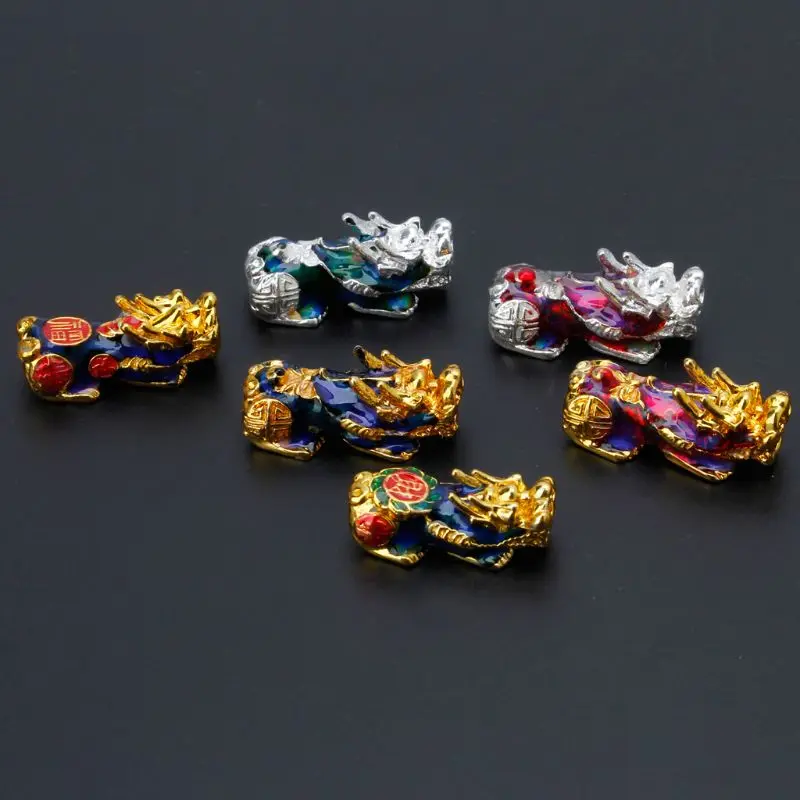 Chinese Feng Shui Pi Yao Good Luck Bead Mood Temperature Color Change Pixiu Beads for DIY Bracelet Jewelry Craft Making