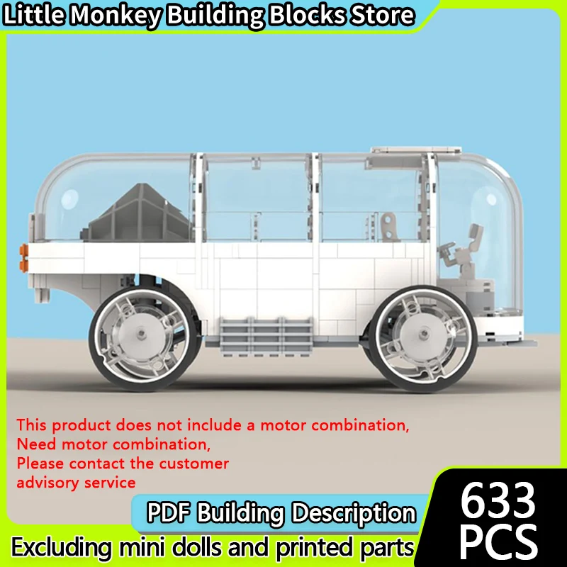 Speed Racing Car Model MOC Building Bricks Multi-Functional Van Modular Technology Children Holiday Gifts Assemble Toys Suit